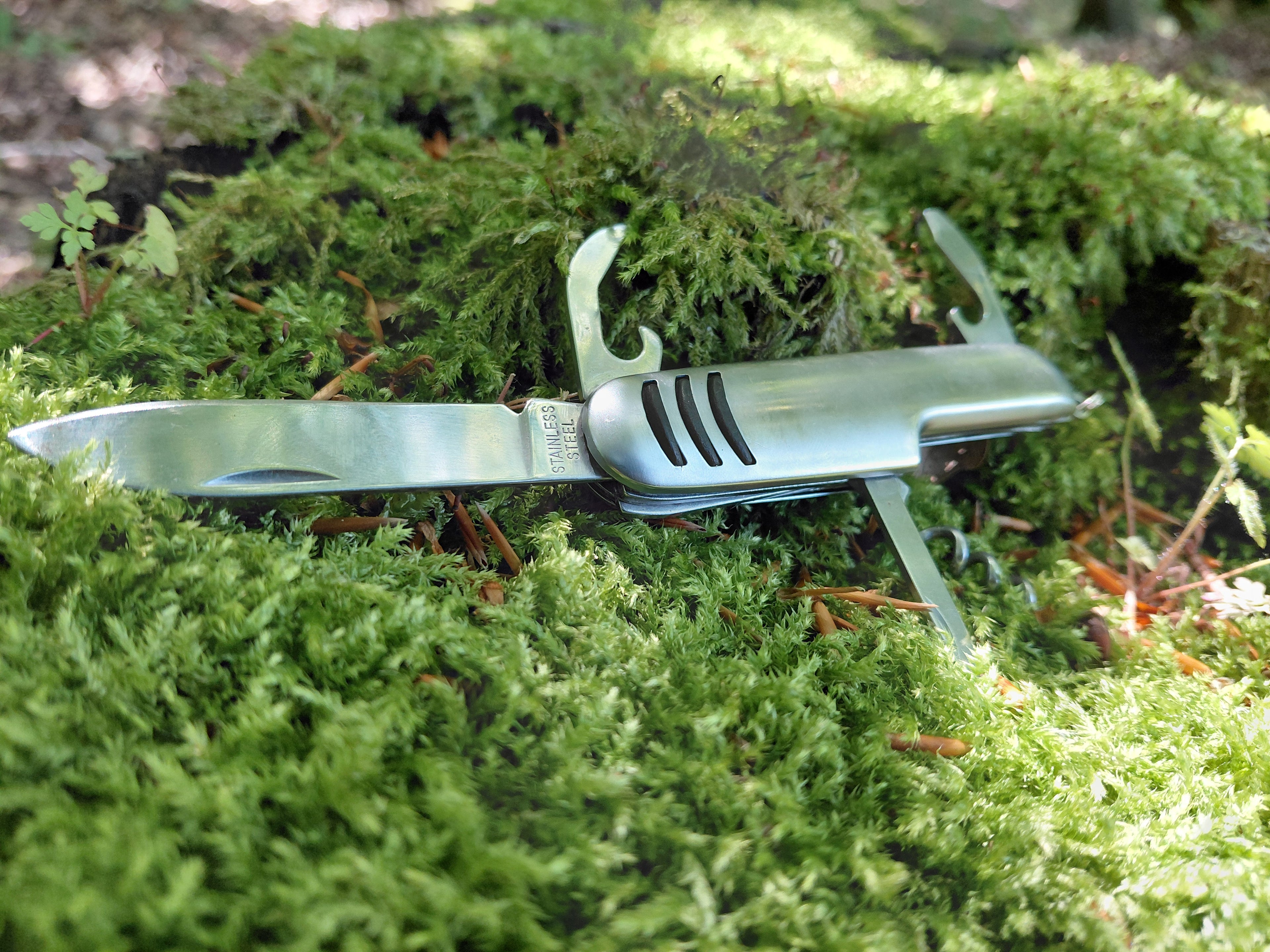 Multikniv i Rustfrit Stål 5 funktioner