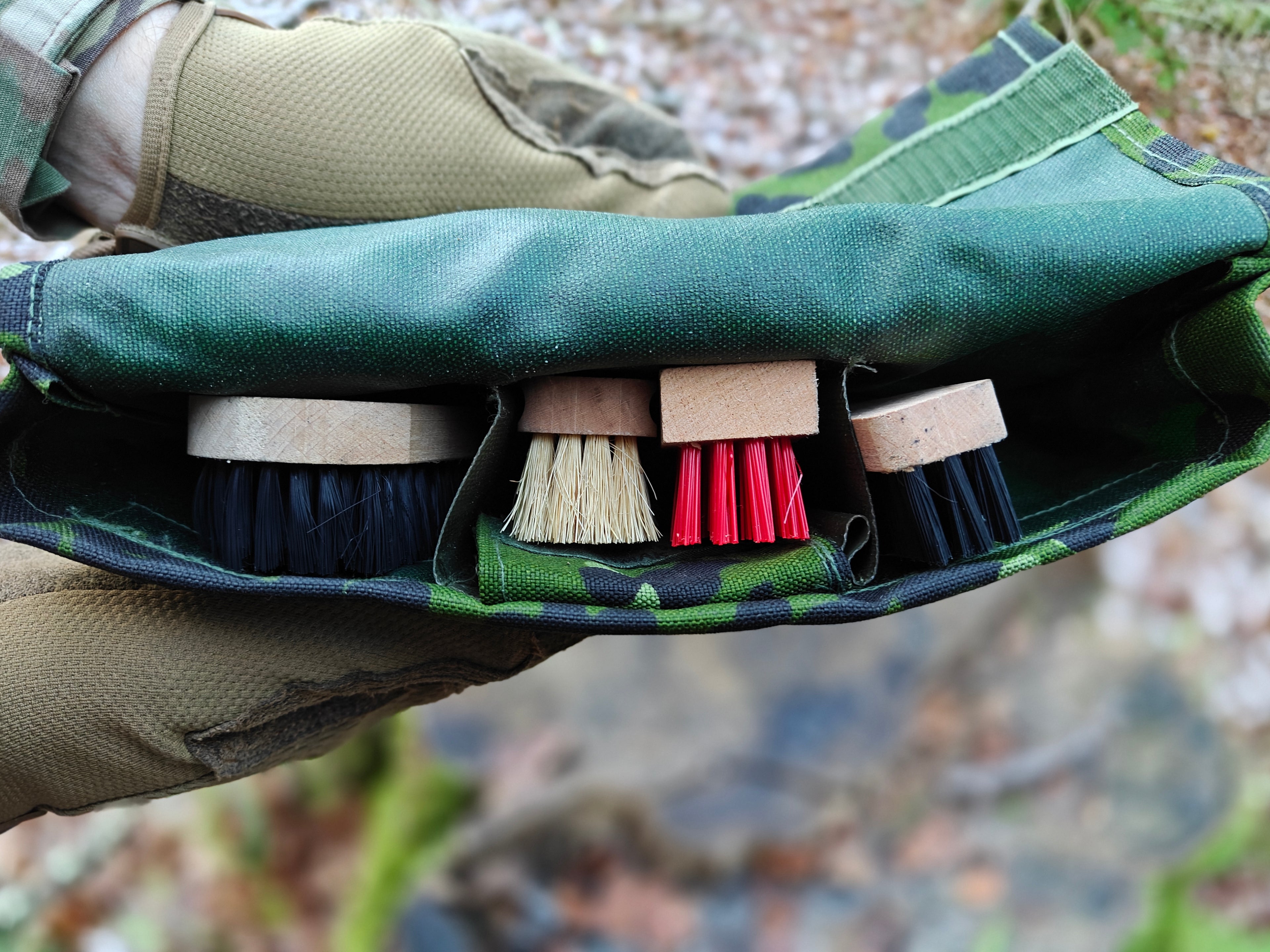 M84 Sko Pudsesæt – Komplet Feltmodel