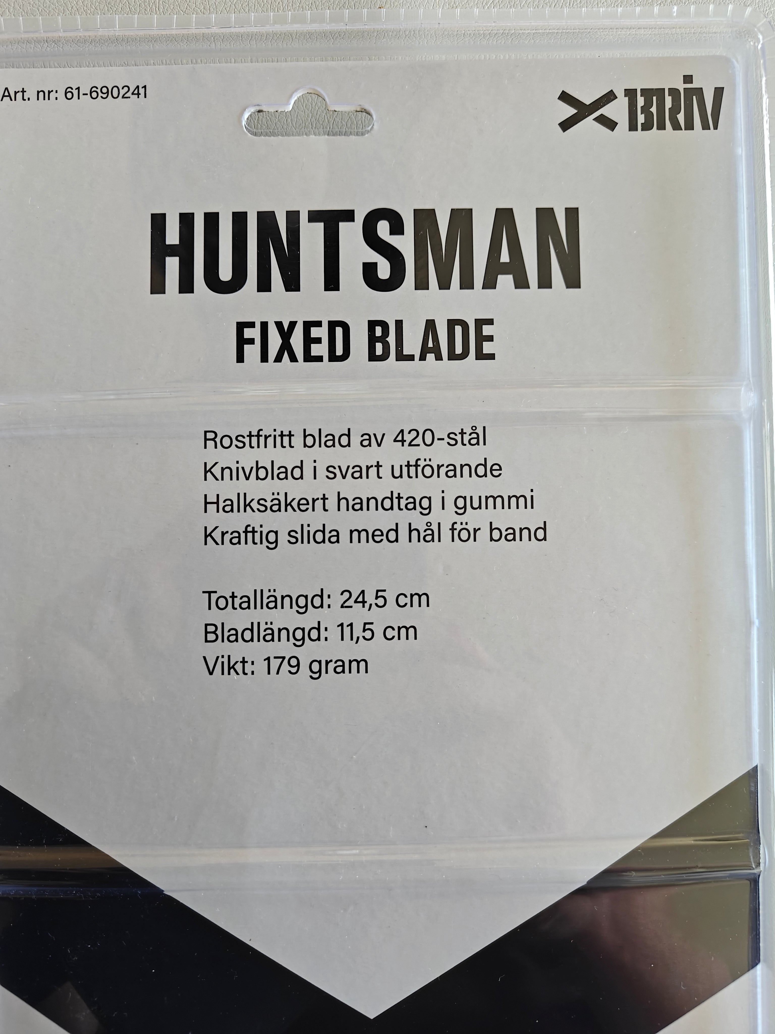 HUNTSMAN FIXED BLADE