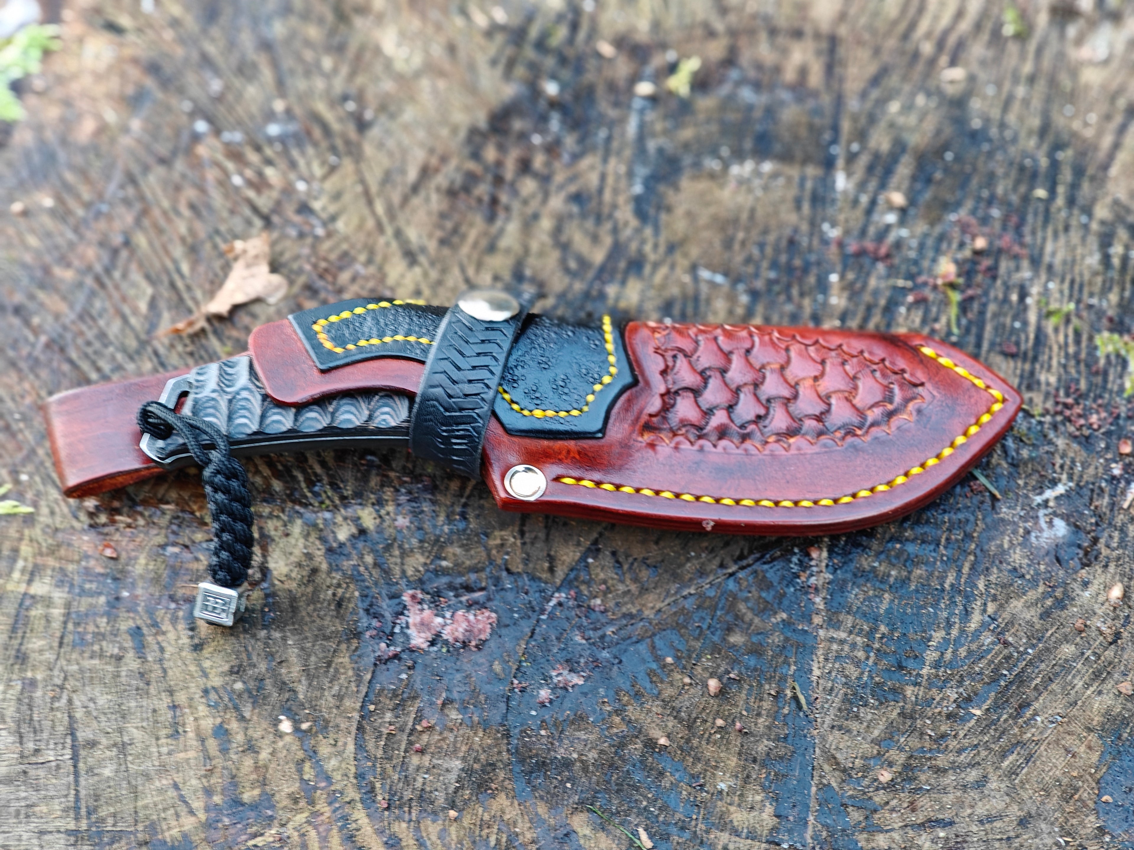 Willumsen Copenhagen Birddog Dark Stonewashed. Med Håndlavet Læderskede (Brugt)