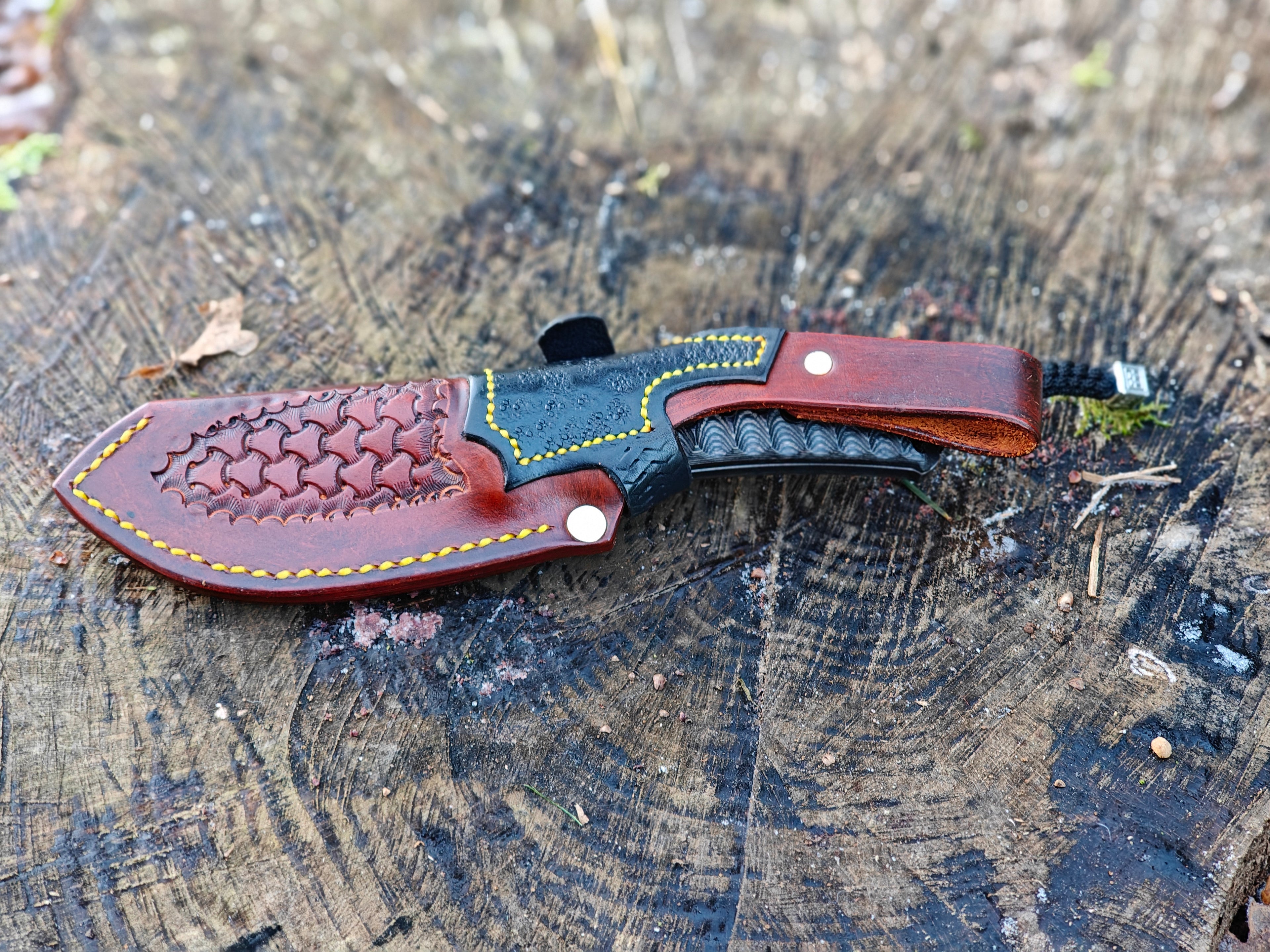 Willumsen Copenhagen Birddog Dark Stonewashed. Med Håndlavet Læderskede (Brugt)