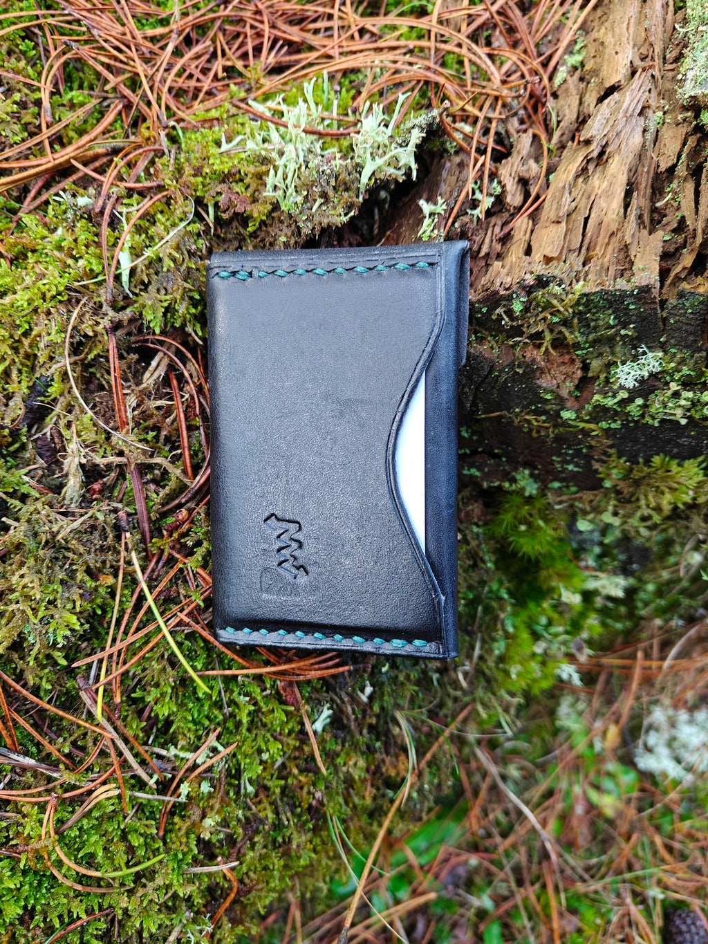 Håndlavet kompakt læderpung