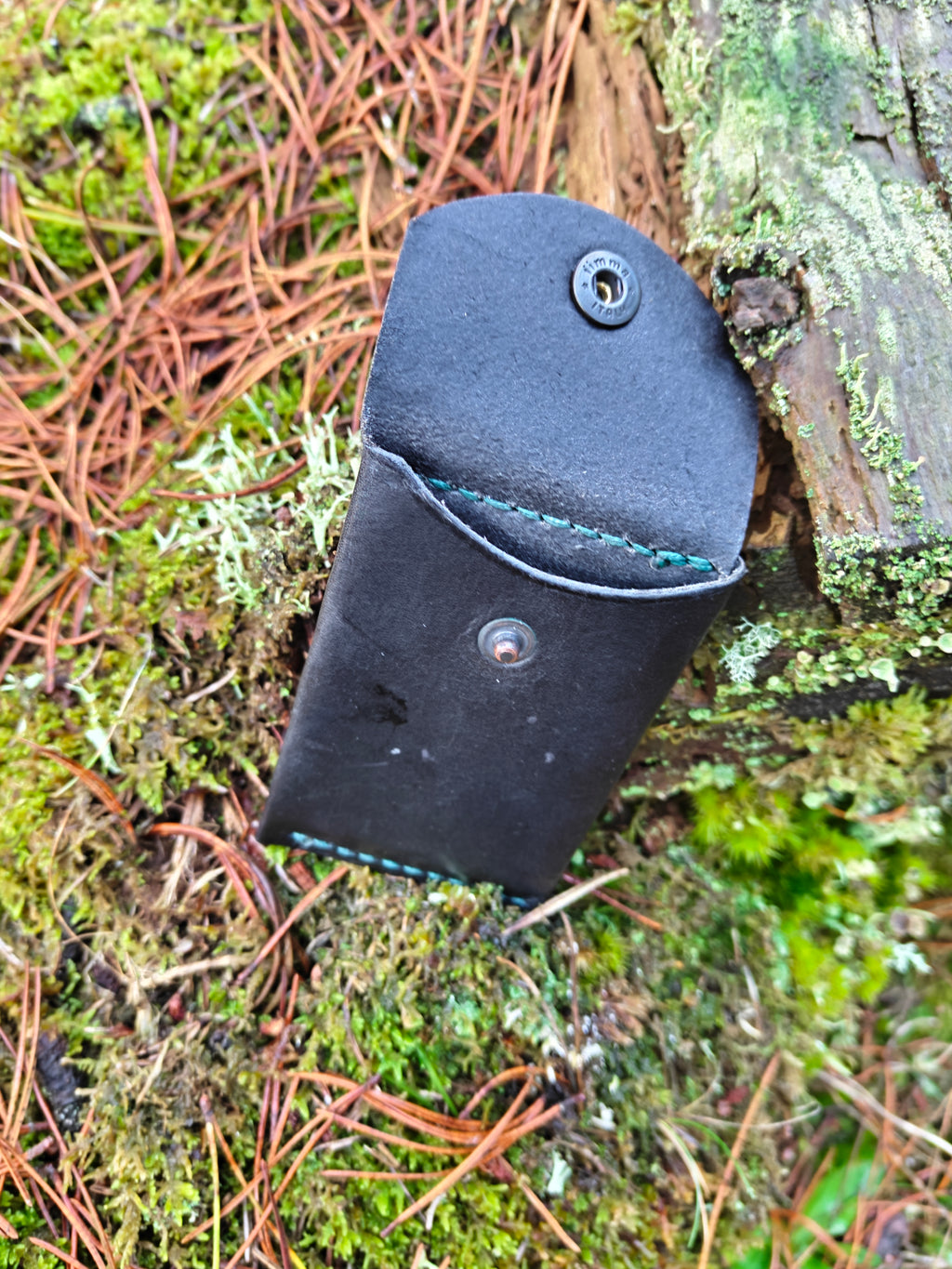 Håndlavet kompakt læderpung