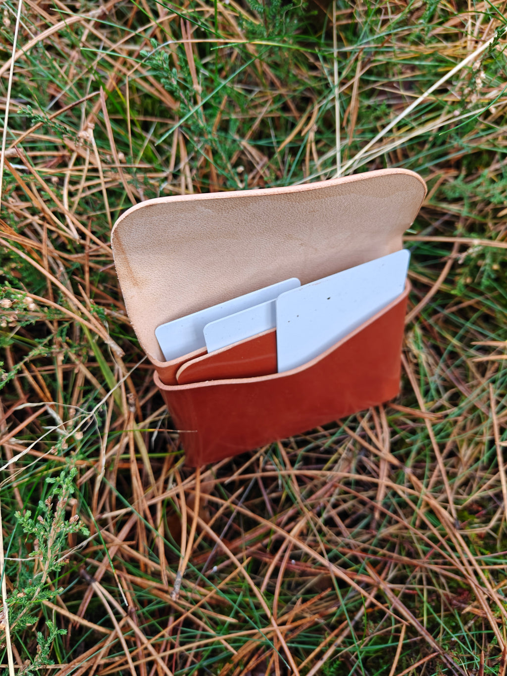 Shell Cordovan læder pung – Rocado