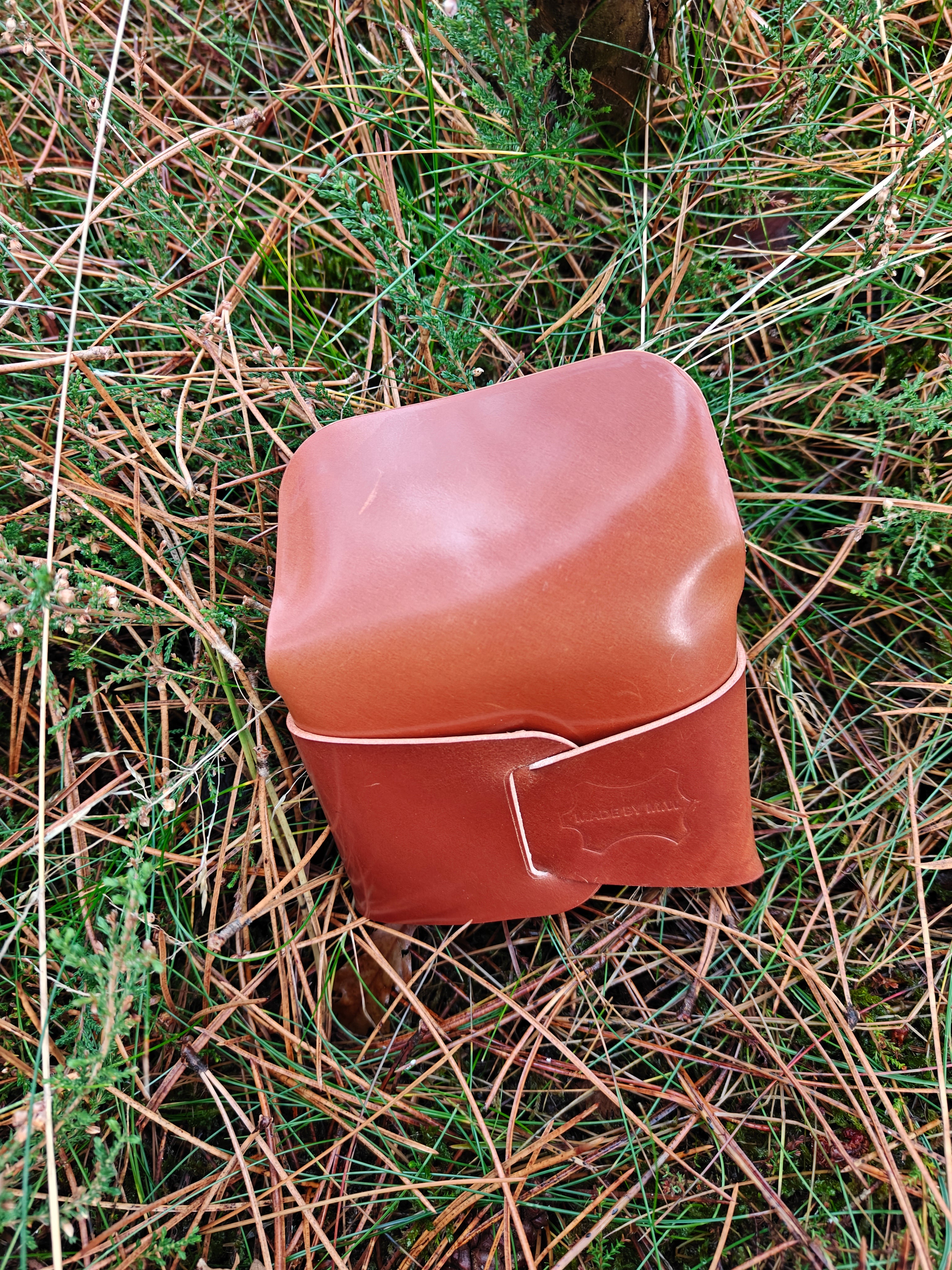 Shell Cordovan læder pung – Rocado