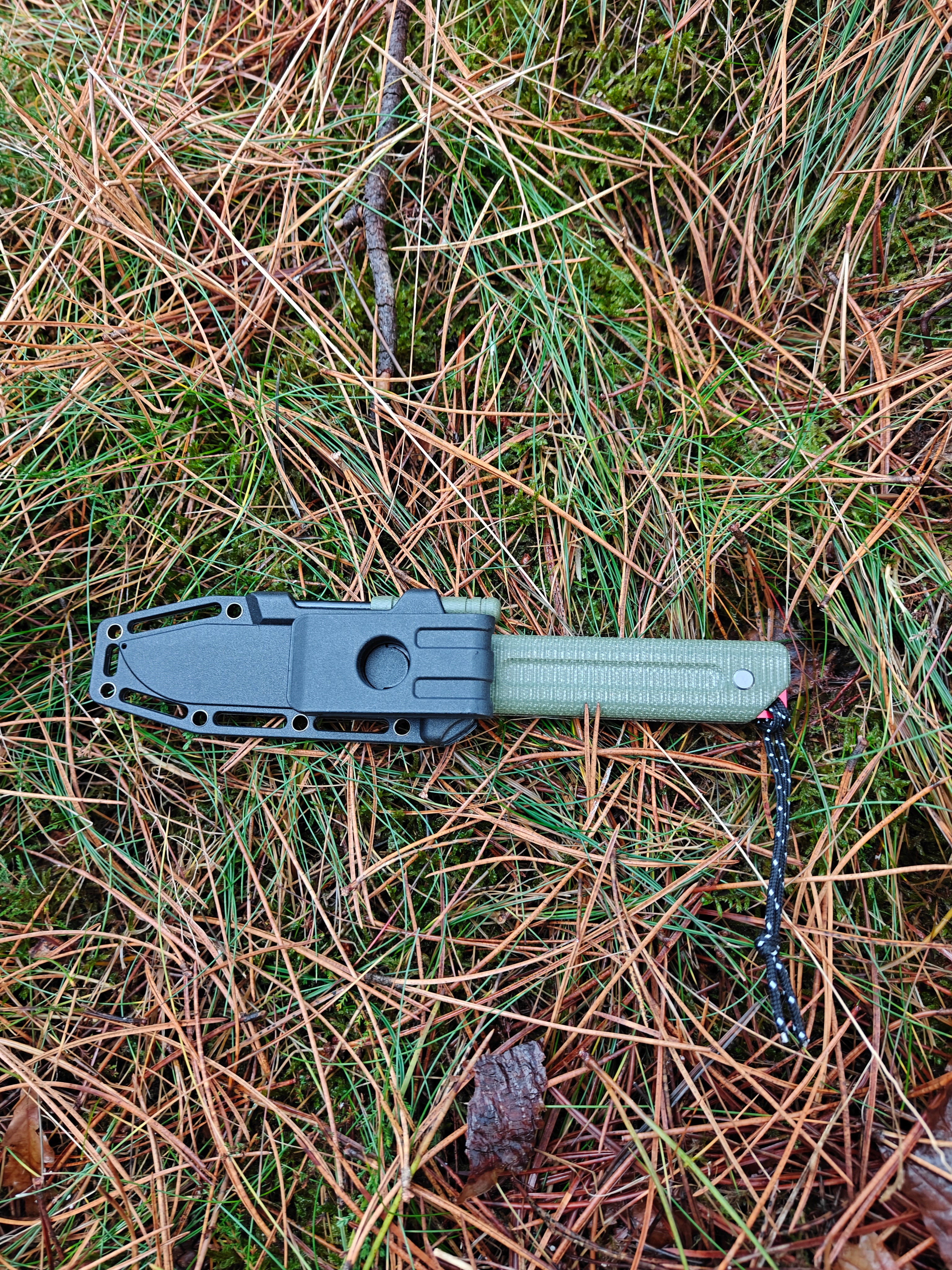 Swisstech Stählern Fuldtang Dolk (Brugt)