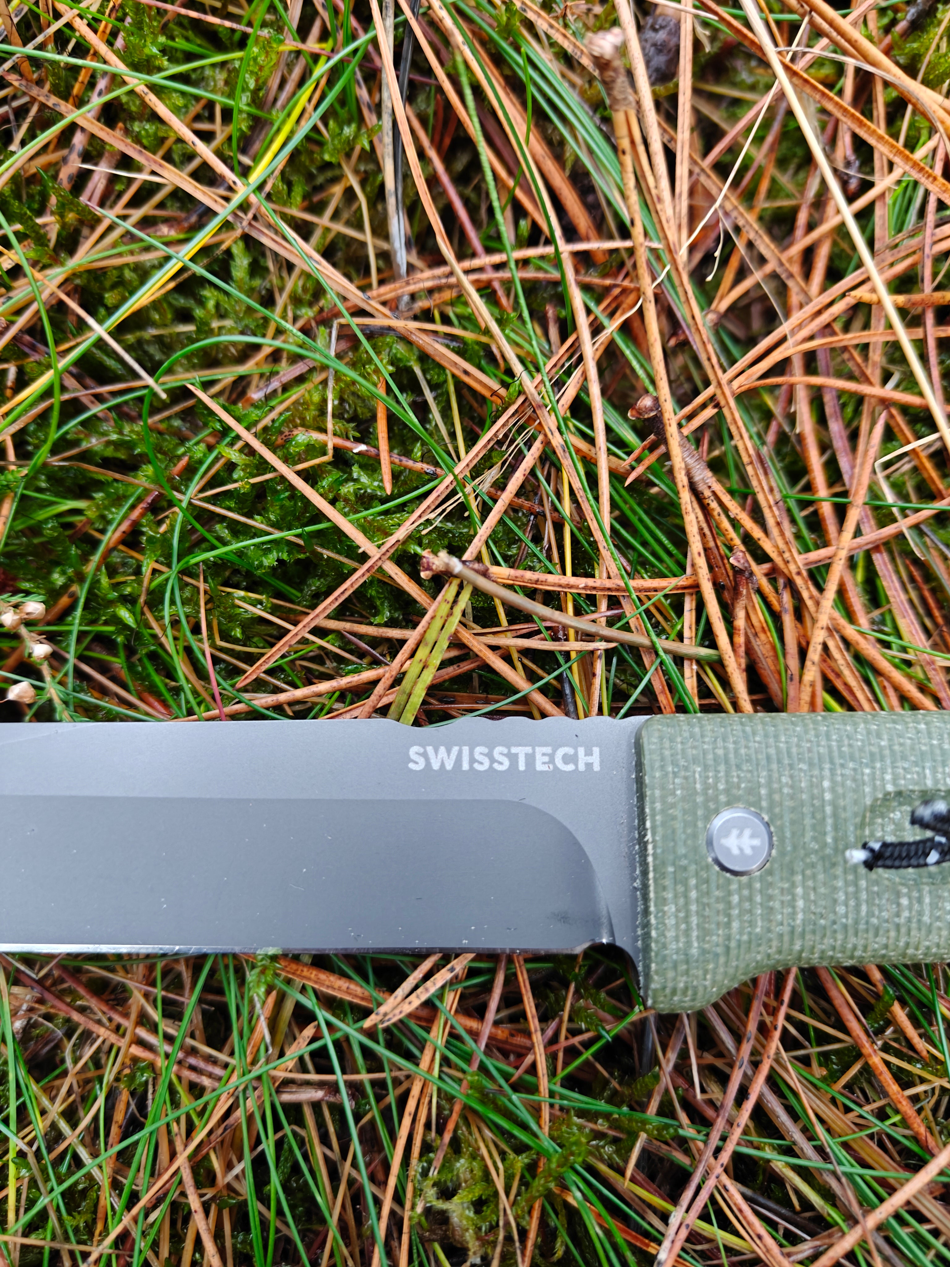 Swisstech Stählern Fuldtang Dolk (Brugt)