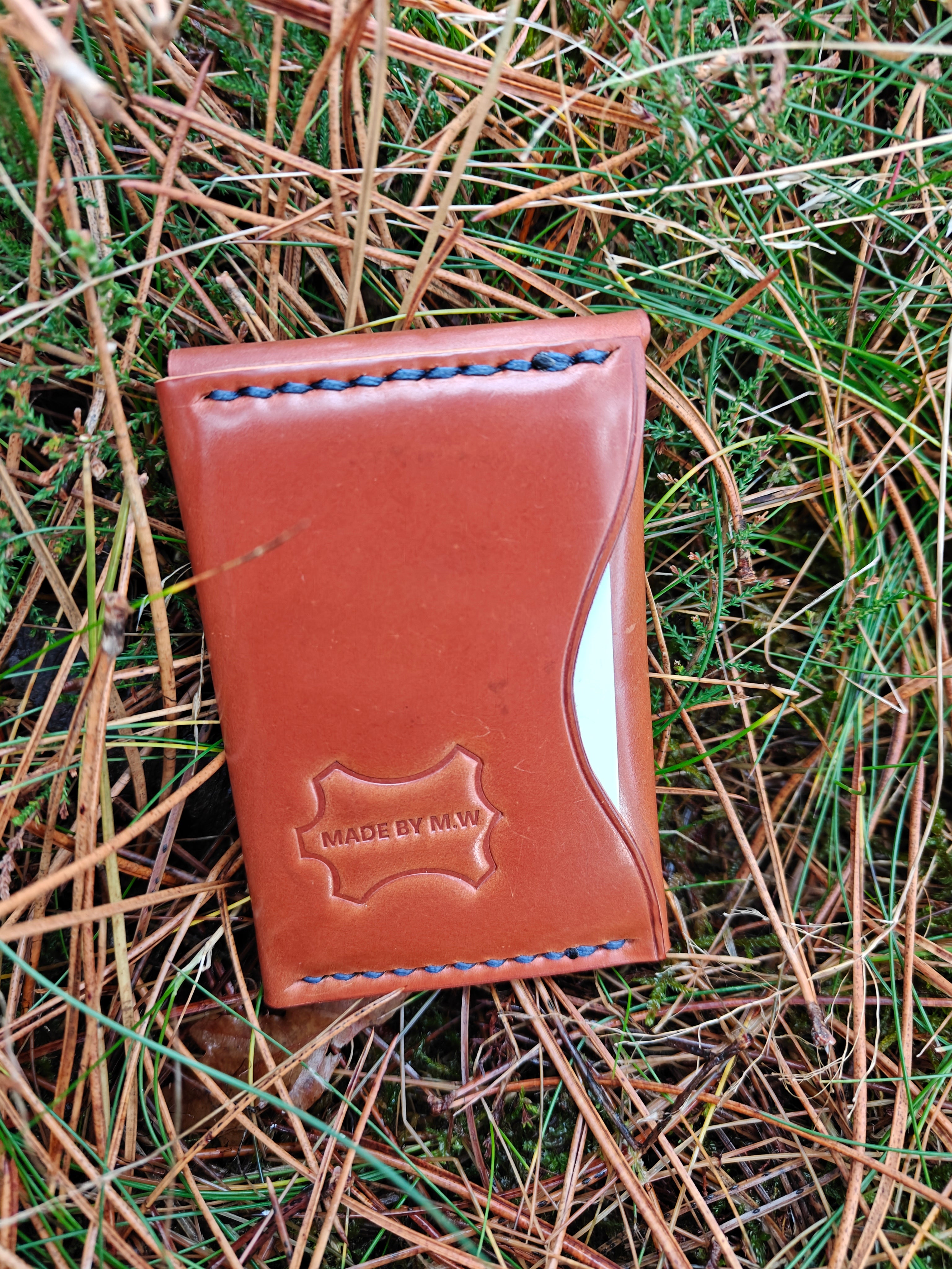 Håndlavet læderpung – Shell Cordovan