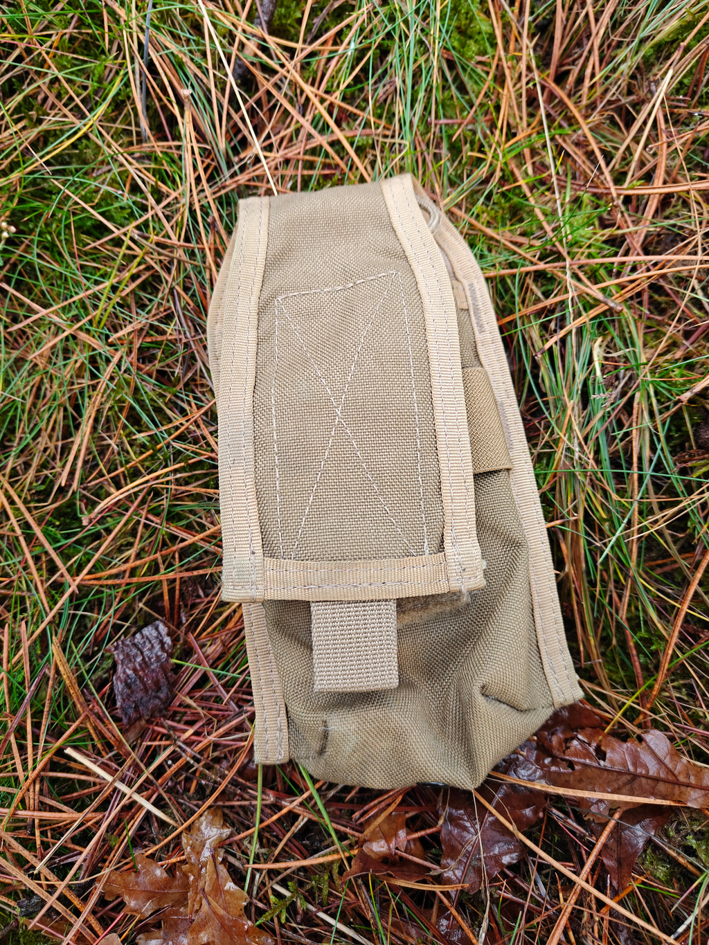 Magasin-/Utilitypouch i Coyote Brown (brugt)