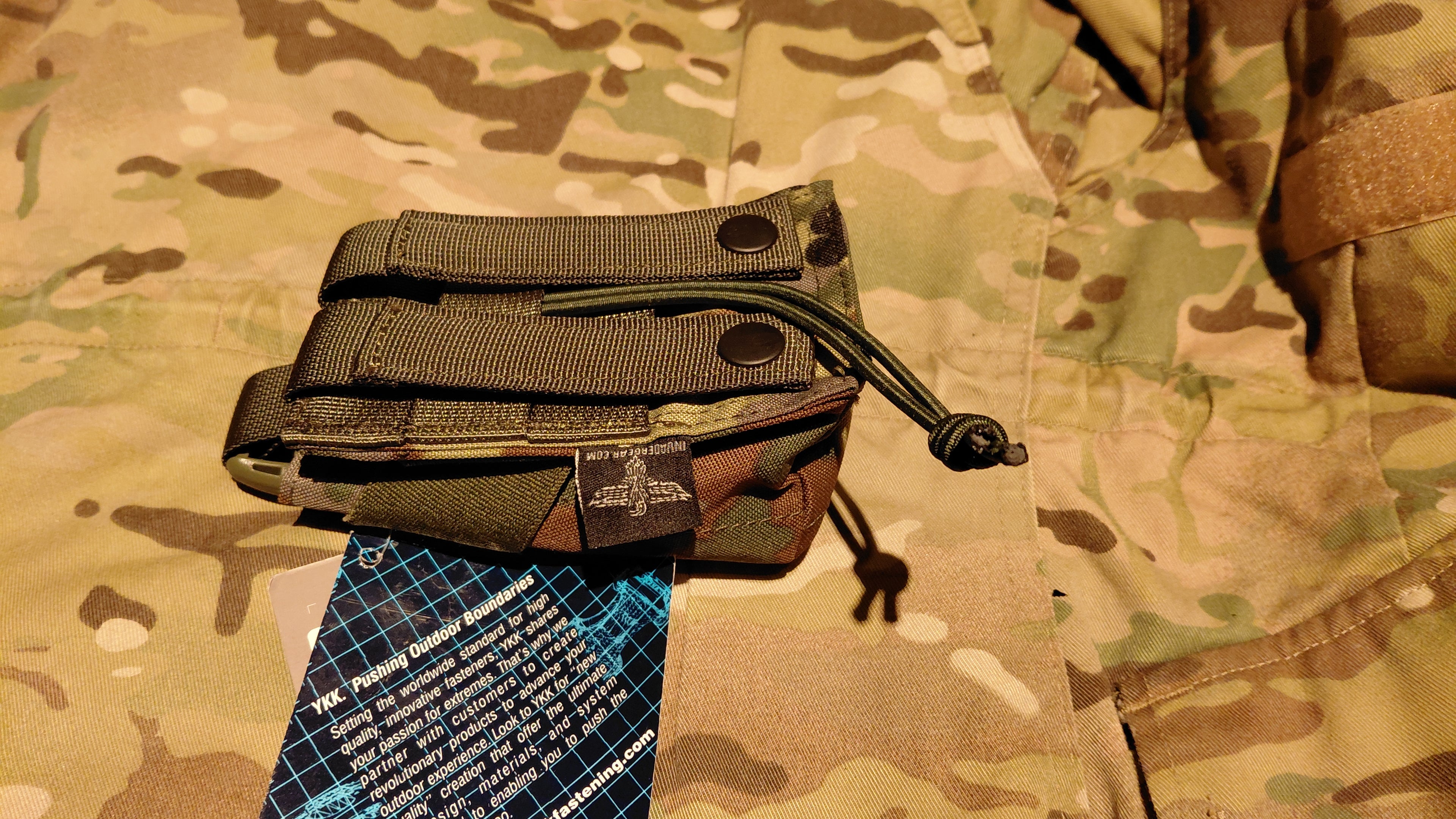 Invader Gear Radio Pouch – Flecktarn