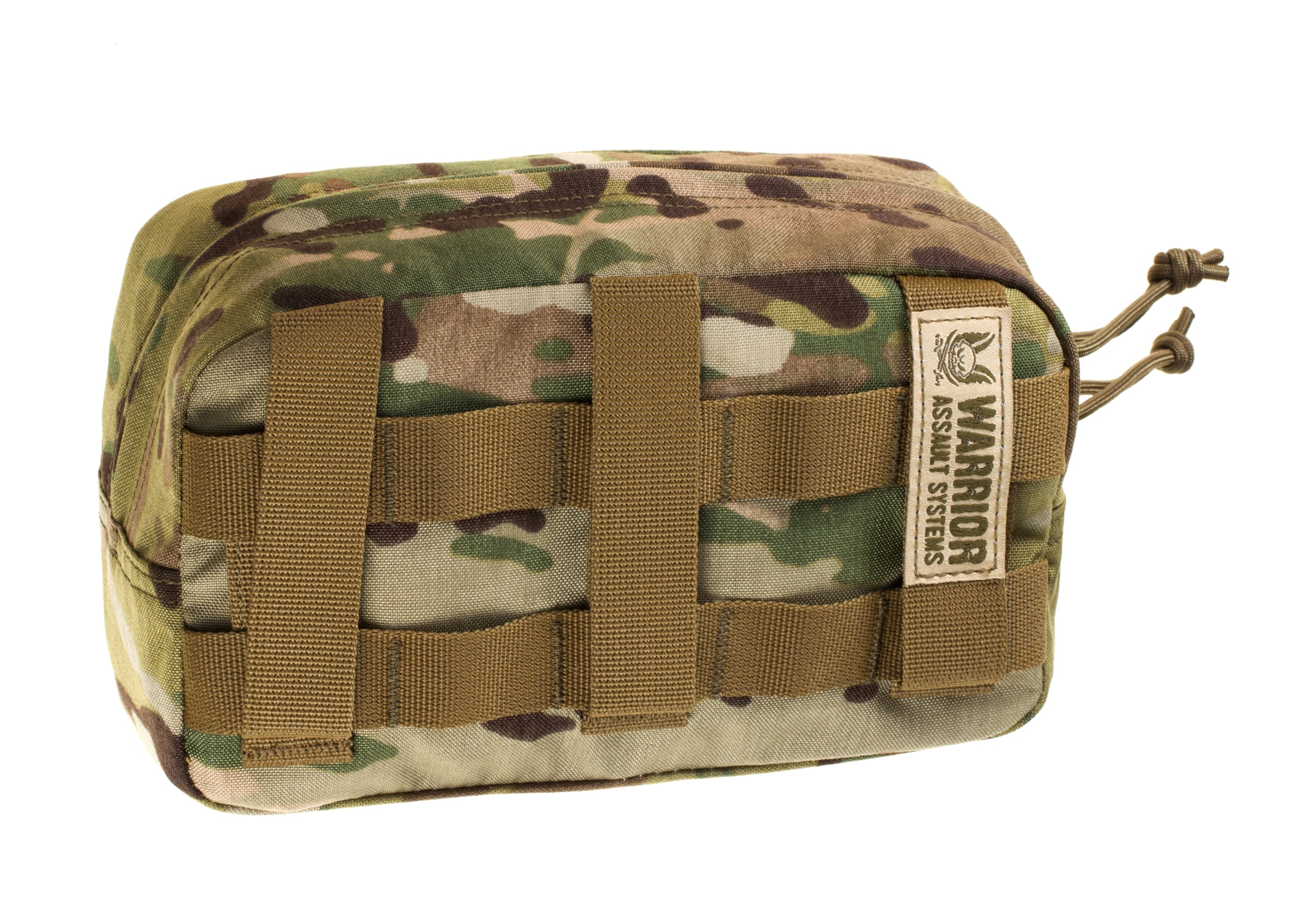 Warrior Assault Systems Medium Horizontal MOLLE Pouch Zipped