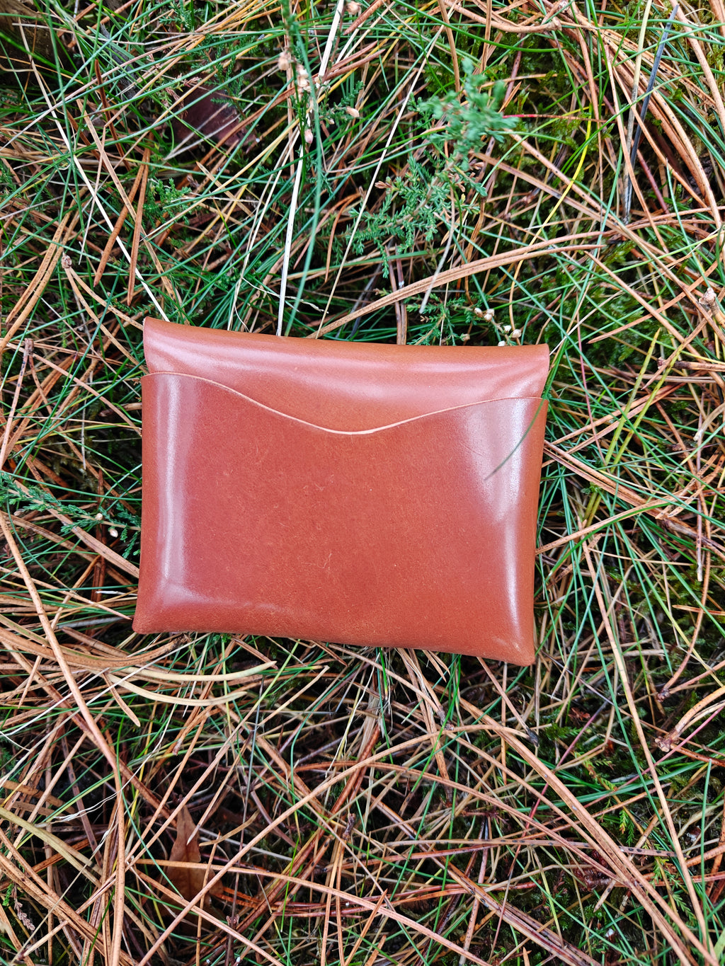 Shell Cordovan læder pung – Rocado